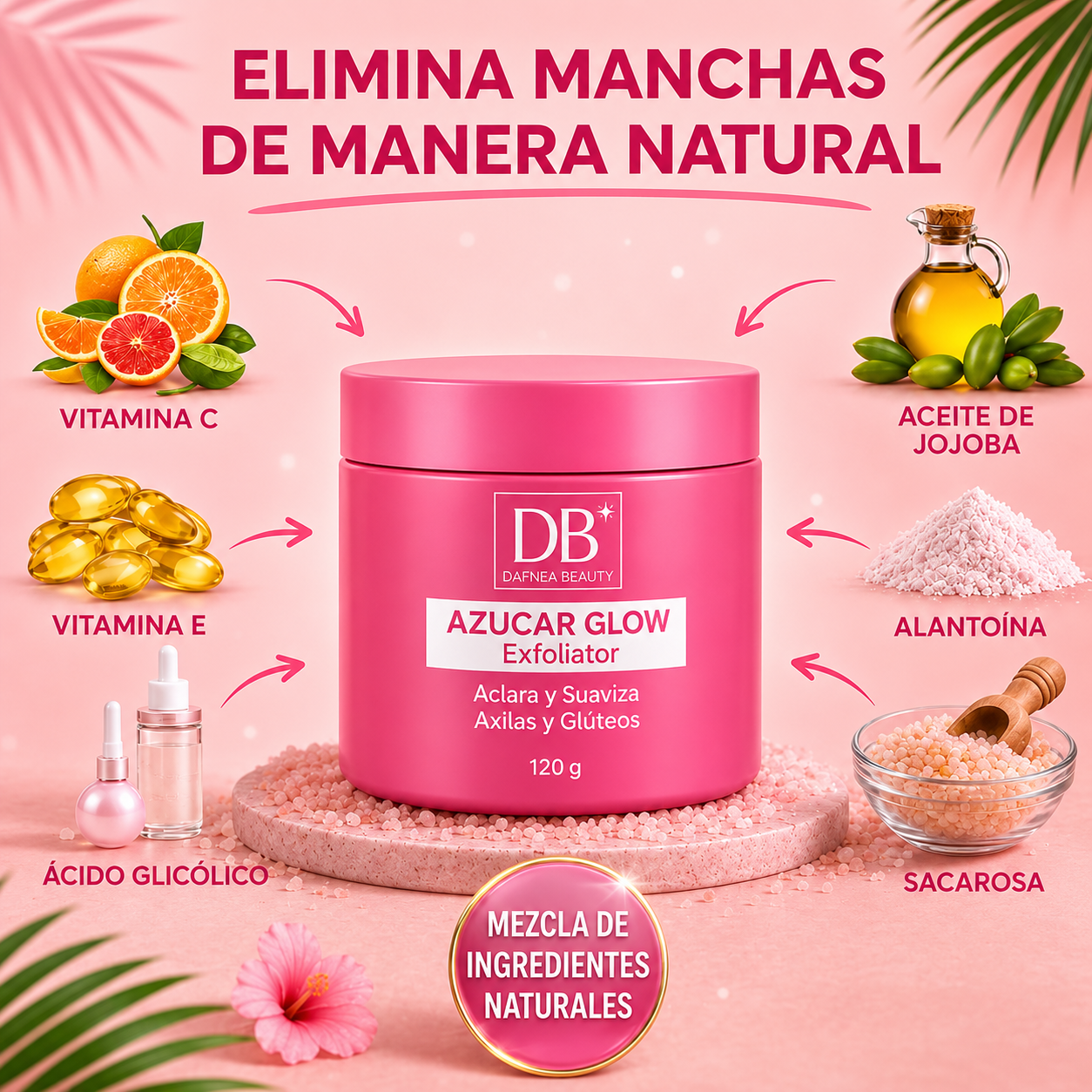 Dafnea™ - Azucar Glow Aclara y trasforma tu piel